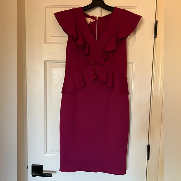 Ted Baker Alair Ruffle Body Dress - Picture 5 of 8